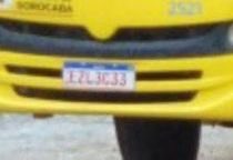 Reparem na placa do Ônibus que o Santos usou pra base e nesse aqui KKKKKKKKKKK