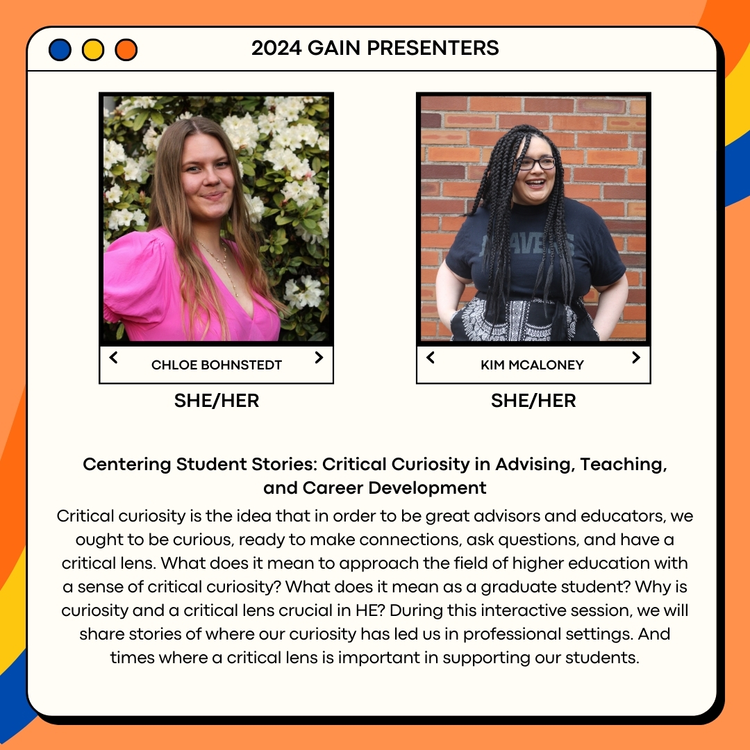 Gender Advocacy and Inclusion Network in Higher Ed tweet media