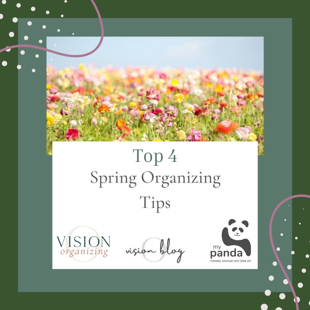 These four spring organizing tips will help you bring back order and harmony into your life:  buff.ly/3vEuVuC 

Let My Panda and Vision Organizing completely transform one area of your home for just $199!  
PURCHASE HERE:   buff.ly/3TJrhHP?