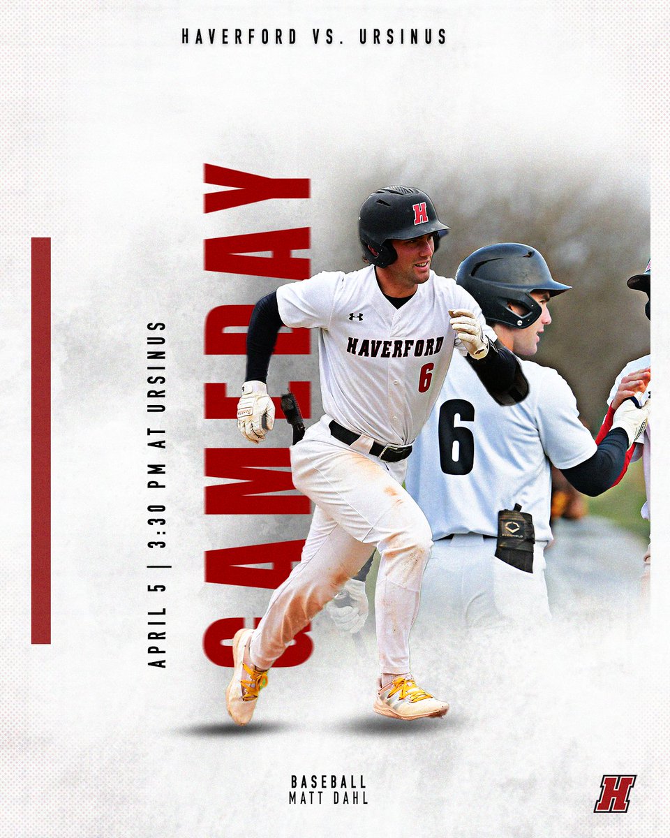 GAMEDAY! 

We have a #CentConf battle on the docket today, as @hcfords_bsb takes on @ucathletics at Thomas Field in Collegeville!

⏰» 3:30 p.m. 
📺» hav.to/coverage
📊» hav.to/coverage 
#️⃣  » #GoHCFords #d3baseball