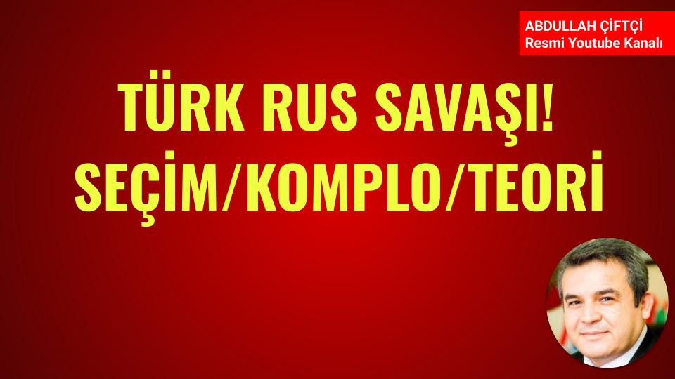 Arkadaşlar Türk, Rus savaşı! Seçim, Komplo, Teori! Detaylar Youtube kanalımda video sohbetinde youtube.com/watch?v=-ALKoe…