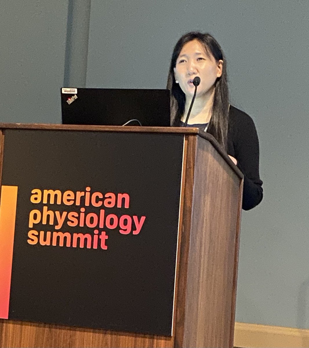 Excellent talk on “GPER1 Activation Upregulates Renal Purinergic P2V2
Receptor Expression and Lowers Blood Pressure in Ovariectomized Rats Fed High Salt Diet by Dr. Supaporn Kulthinee from the Gohar lab ⁦@VUMCKidney⁩ ⁦<a href="/APSPhysiology/">American Physiological Society</a>⁩ #APS2024!