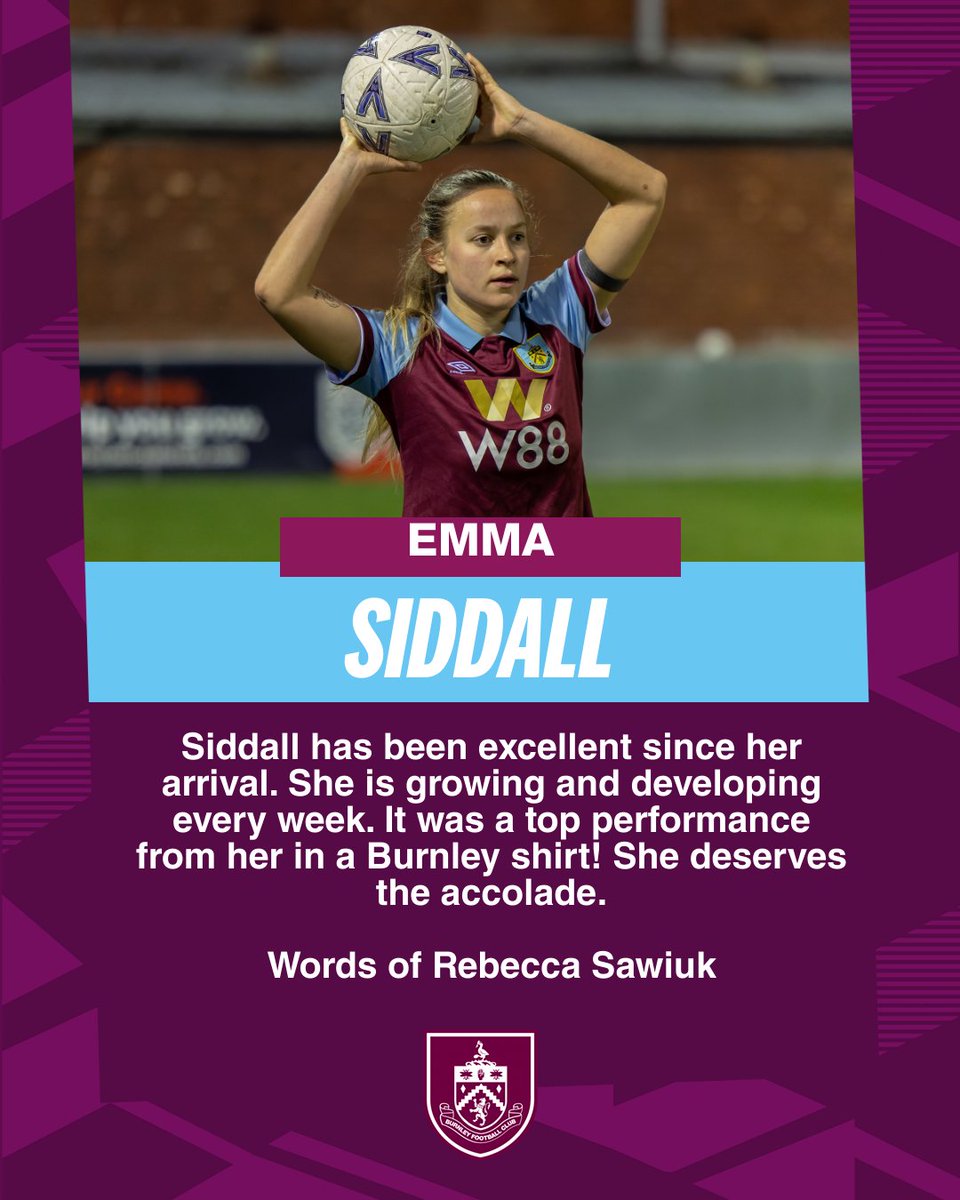 Many positive words from @Rk89Sav on last night's Player of the Match @LauraElford and Opposition's Player of the Match @EmmaSiddall7 🤩 Congratulations to both 👏