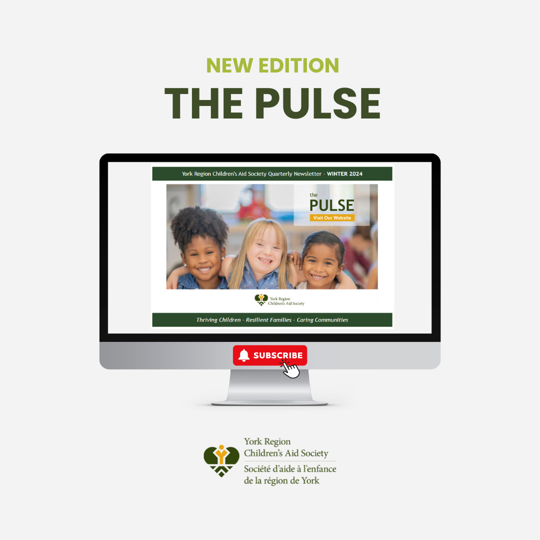 Introducing the newest edition of The Pulse! 💚💛

In this issue, we provide important updates within our Agency from January to March 2024.

Newsletter Link:
conta.cc/4cLp4nQ

#YRCAS #YorkRegion #Community #Newsletter