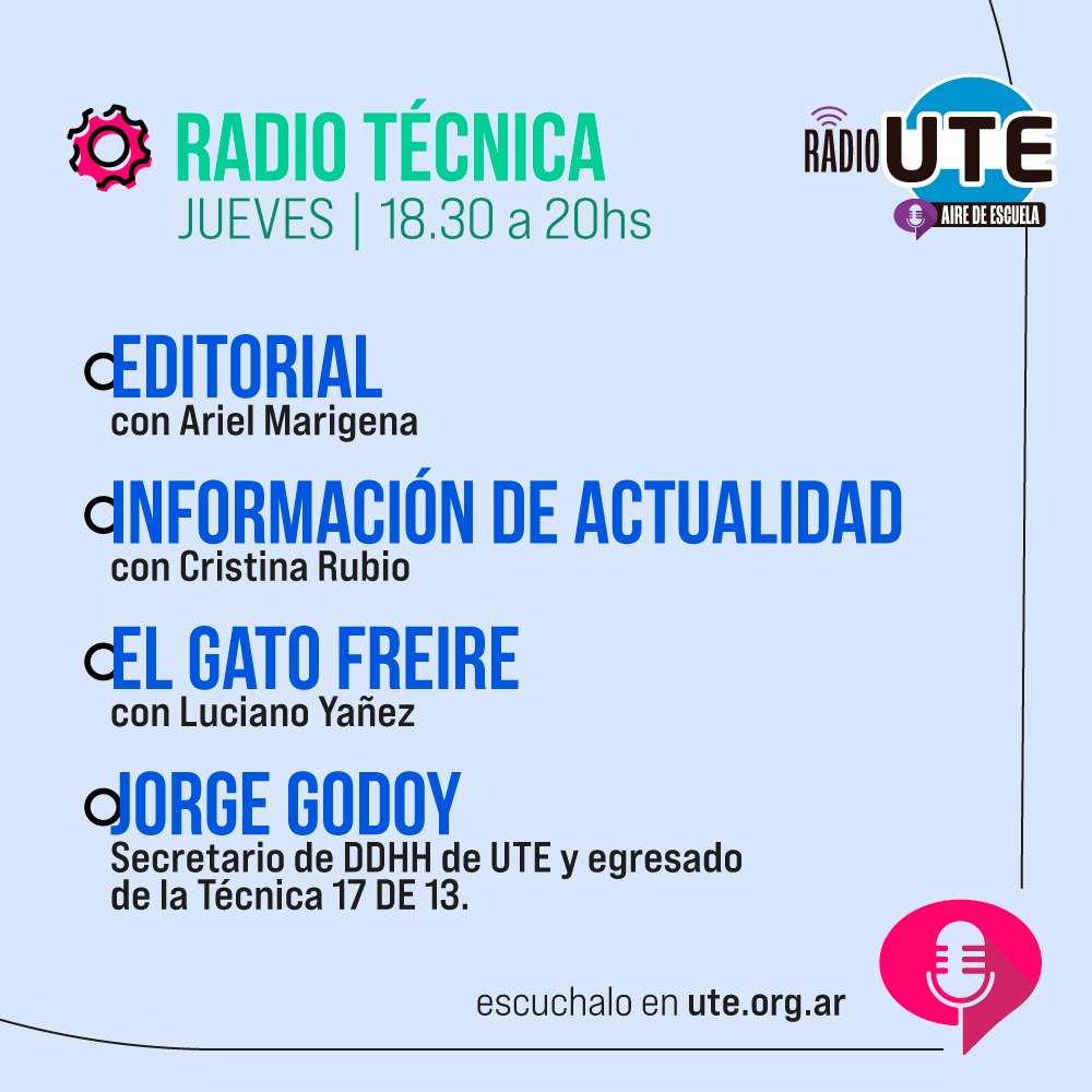 🔴 AIRE | Radio Técnica ⚙️