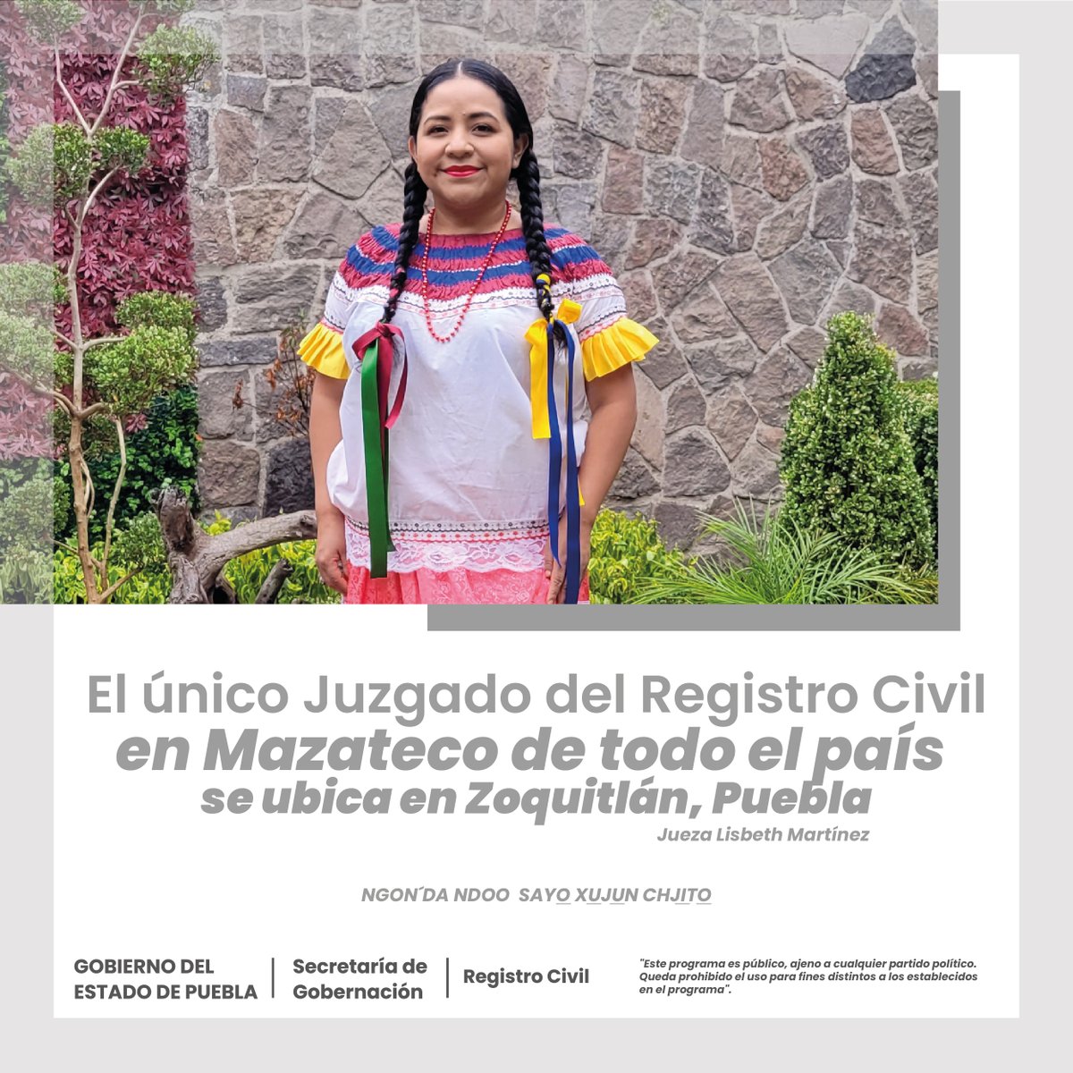 Segob_Puebla's tweet photo. #RegistroCivilInforma || En el @RCivilPuebla seguimos avanzando a favor de la inclusión y diversidad en #Dialectos.
📌 Ubicación: Tepango de Rodríguez 🟰 Totonaca
📌 Ubicación: Zoquitlán 🟰 Mazateco
📌 Ubicación: Tlaola 🟰 Náhuatl https://t.co/A5Q9UgZJk7