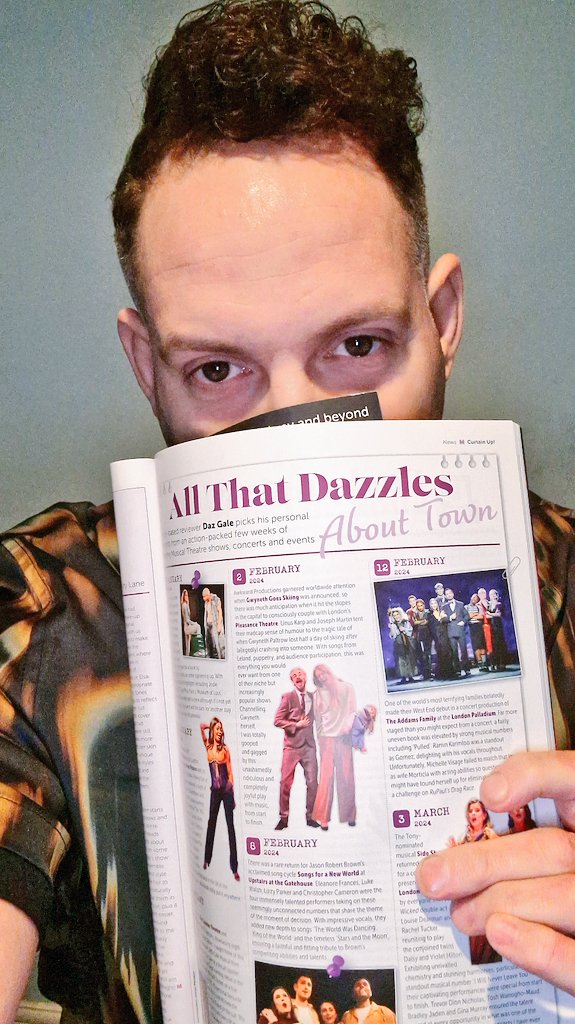 Finally got my hands on the latest issue of @MusicalsMag. This issues All That Dazzles About Town features @REHABTheMusical @CruelMusicalUK @fest_mt @TheGigglemug @romymichelesing @AwkwardProds @GatehouseLondon @AddamsFamilyUK and @LJProds Side Show. Who's got their copy already?