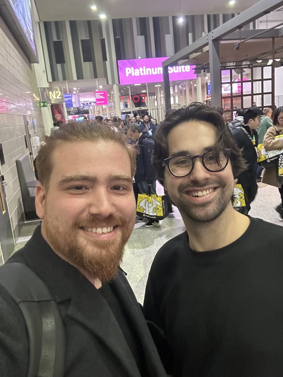 Few hours before the #euic2024 had the honour to meet the GOAT <a href="/WolfeyGlick/">Wolfey</a> !!! 🤩