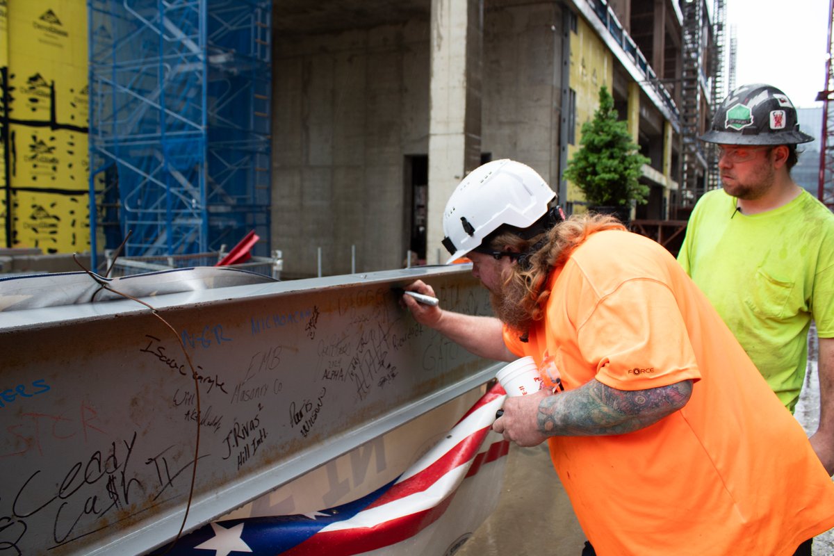 Nashville Yards (@nashvilleyards) on Twitter photo This week, the @nashvilleyards, @AEGWorldwide, <a href="/ClarkBuilds/">Clark Construction Group</a>, & @BellConstCo teams celebrated the #ToppingOut of #ThePinnacle live music venue! Set to open in early 2025, the 4,500-capacity venue will be operated by <a href="/aegpresents/">AEG Presents</a>. Sign up for the newsletter: thepinnaclenashville.com This week, the @nashvilleyards, @AEGWorldwide, <a href="/ClarkBuilds/">Clark Construction Group</a>, & @BellConstCo teams celebrated the #ToppingOut of #ThePinnacle live music venue! Set to open in early 2025, the 4,500-capacity venue will be operated by <a href="/aegpresents/">AEG Presents</a>. Sign up for the newsletter: thepinnaclenashville.com