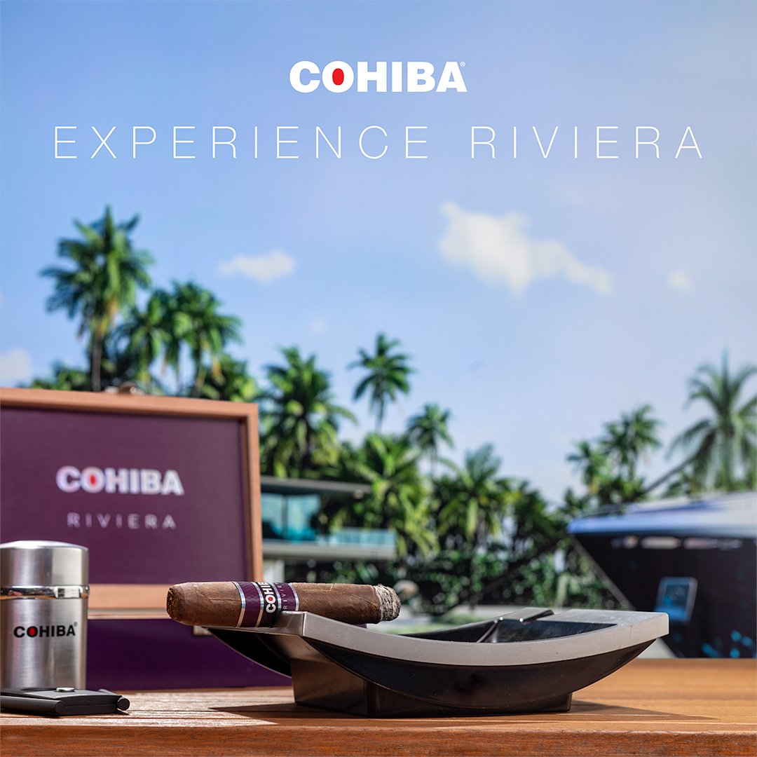 Ignite your escape with #CohibaRiviera. #ExperienceLuxury #TouchOfElegance