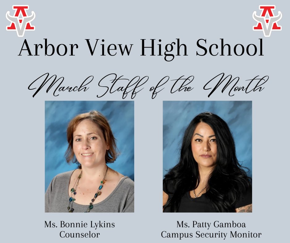 Congratulations to our March staff of the month!
