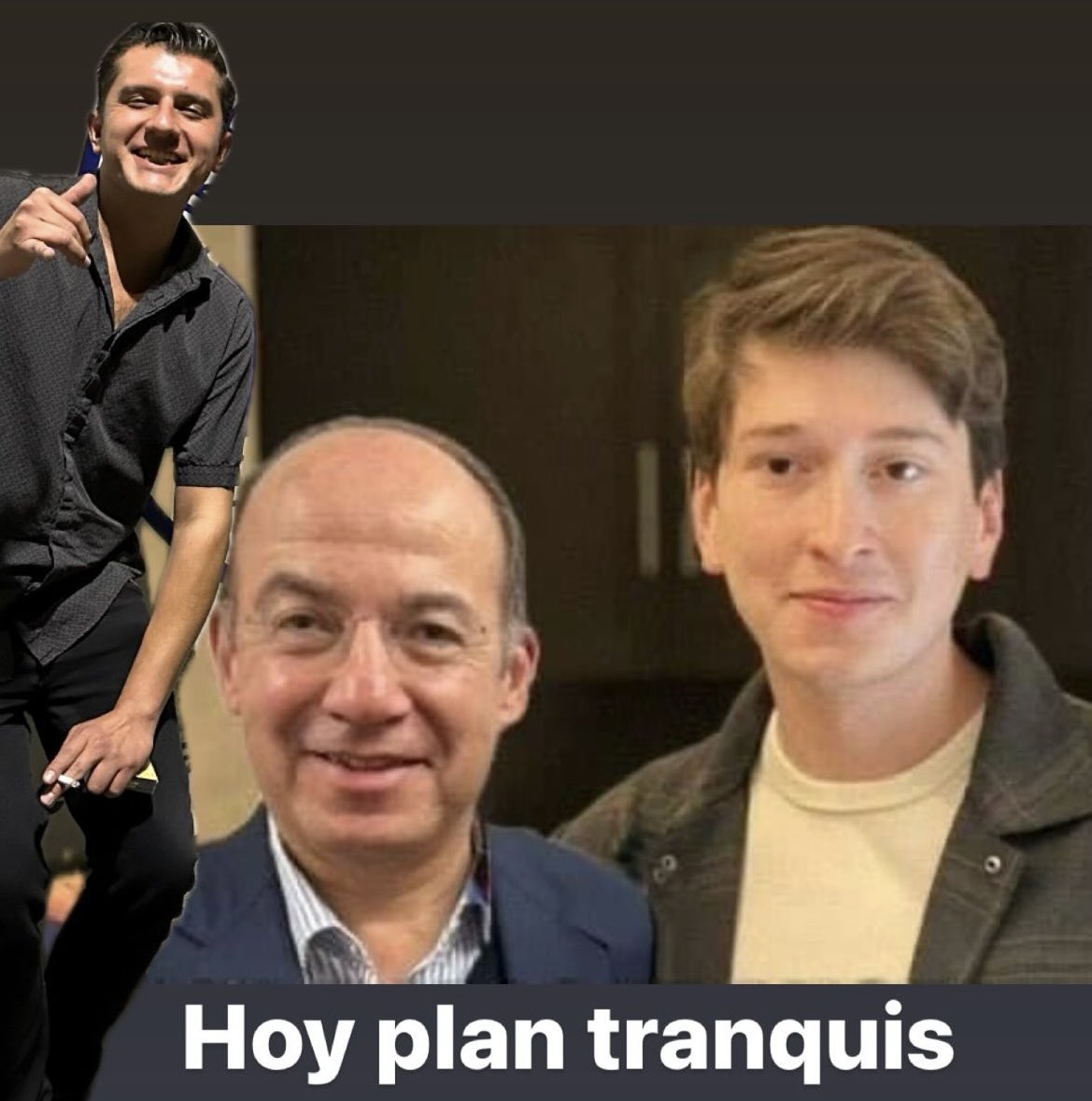 Algo tranquis con unos cuates 🤣