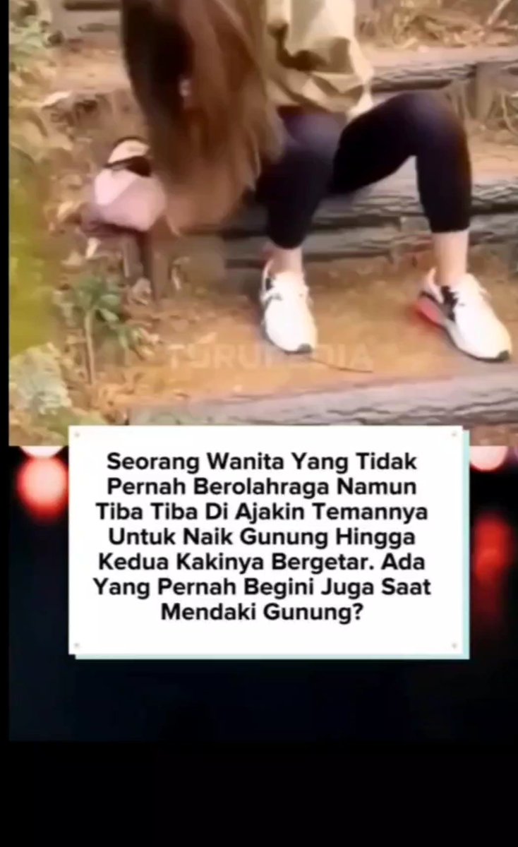 Ada Yang Aneh , kok kakinya gemetaran ya !!

— A Thread