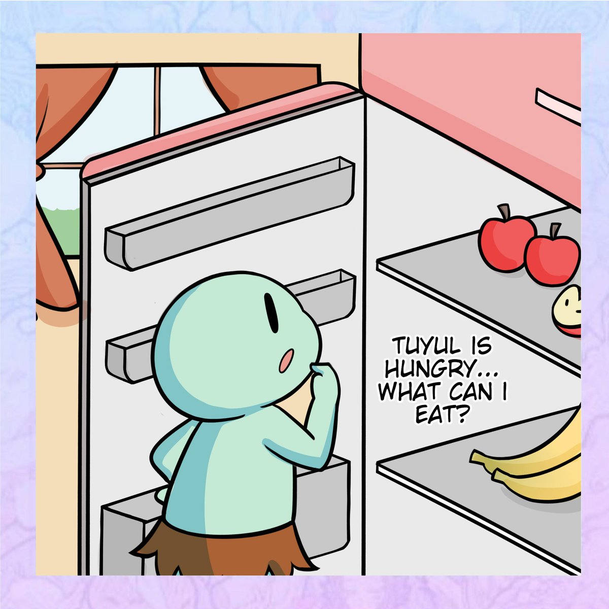 GhostParadeGame's tweet photo. LEFT ON HOLIDAY
This is a description of the little mischievous Tuyul even though left alone for a 10-day holiday during Eid 🤫✨
#ghostparade #ghostparadecomic #webcomic #tuman #tuyulmamtul #BABYMONSTER #BOBO https://t.co/JLwXQqU3MT