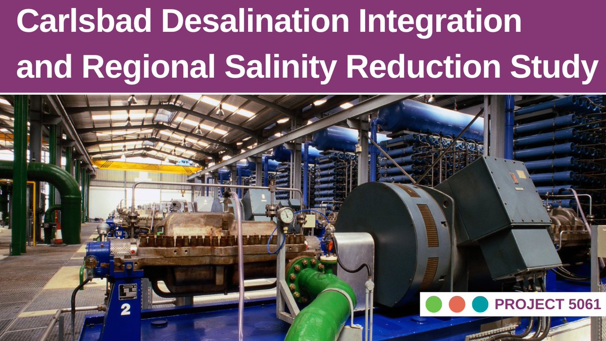 Project 5061 evaluated the influence of an increased percent of State Project Water in imported water supplies on treated water blends with seawater desalinated via reverse osmosis (SWRO) water . . . 💧 JUST PUBLISHED: waterrf.co/3VMUV1A 💧