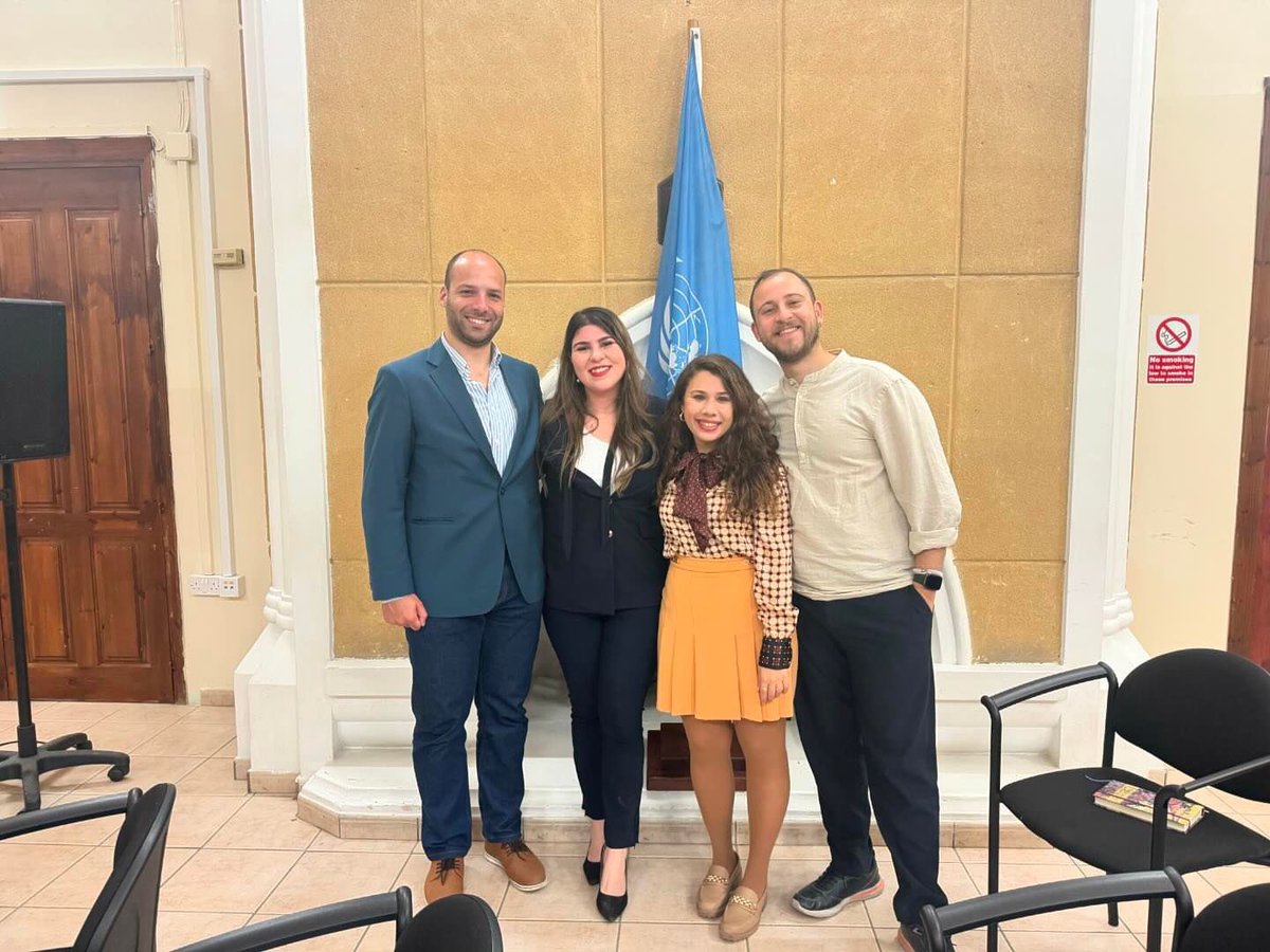 “Resumption of the negotiations: Start to End” Intergenerational Networking Forum

Today felt different. A pleasure and honour to be a Co-panelist to <a href="/IKasoulides/">Ioannis Kasoulides</a> <a href="/NamiOzdil/">Özdil Nami</a> <a href="/eratokm1/">ERATO KOZAKOU MARCOULLIS</a> <a href="/MeltemSamani/">Meltem Onurkan Samani</a> <a href="/IpekBorman/">Ipek Borman</a> <a href="/sadisisal/">sadiyeisisal</a> @nicosmesarites

Thank you, as always <a href="/UN_CYPRUS/">UN Cyprus</a> 🇺🇳🙏🏻