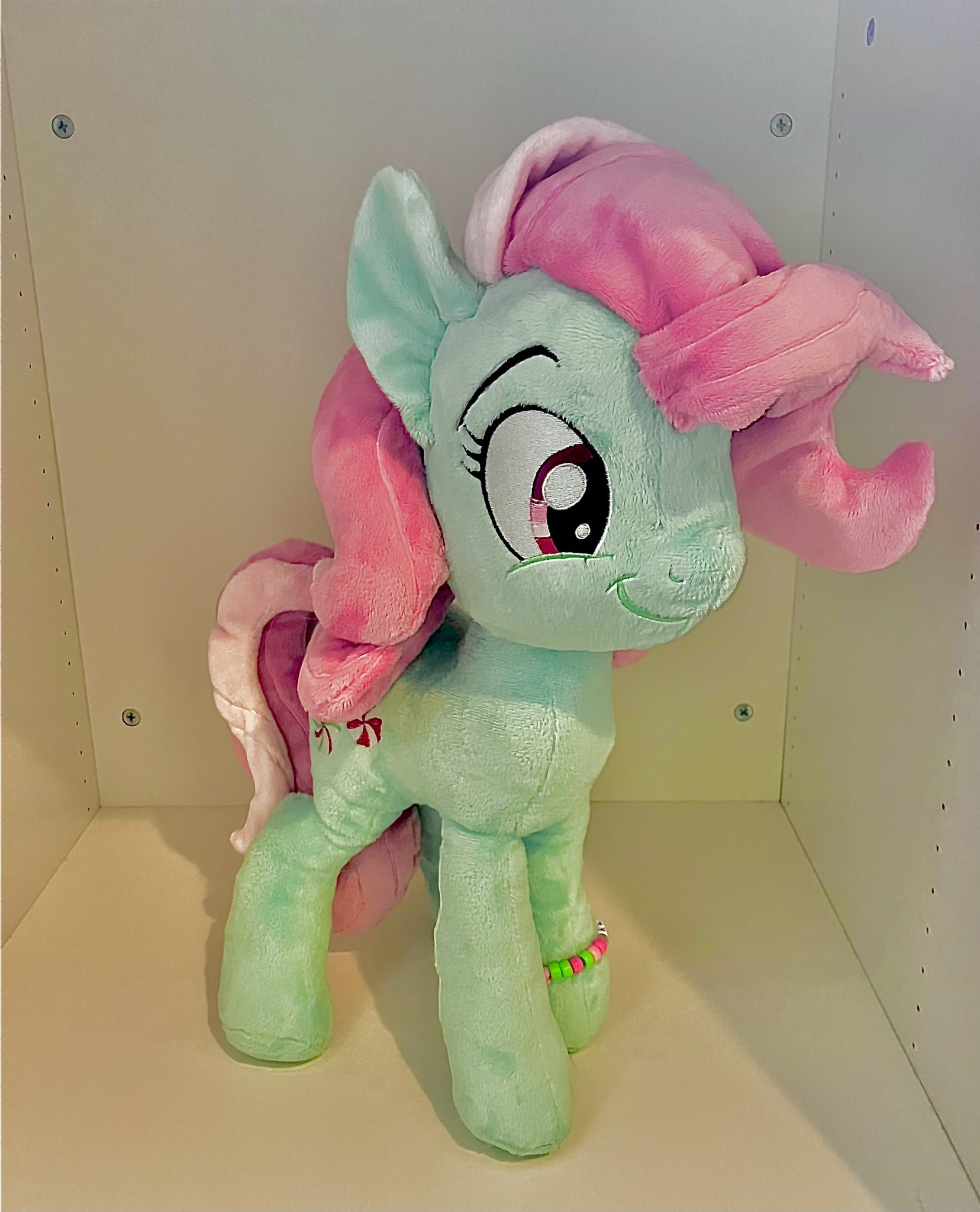 eggkazoo on X If anyone was at BABSCon this year you may have seen me carrying this Minty around I made her specifically for the con and thanks to all who noticed