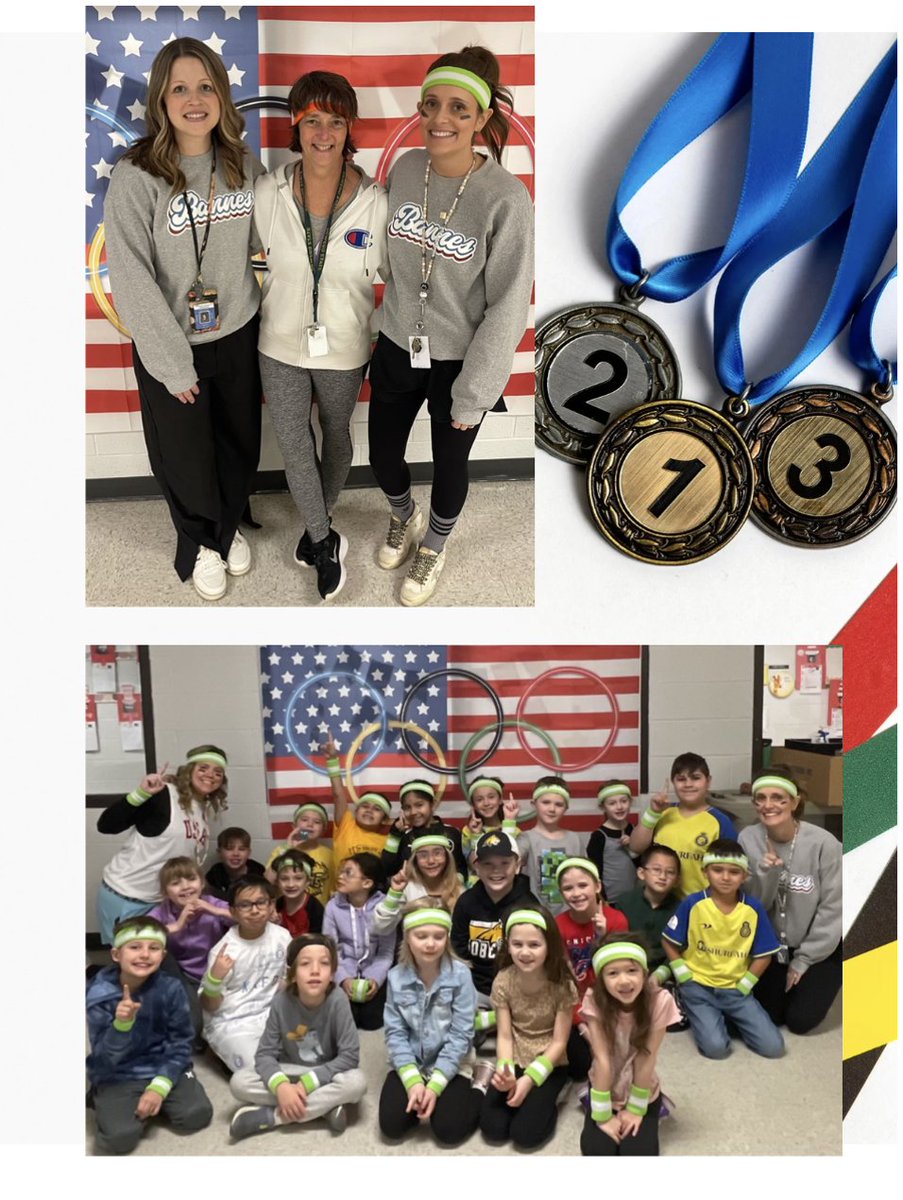 2nd Graders had a blast competing in their Measurement Olympics! #BannesBobcats #KirbyONE40#EveryChildEveryDay