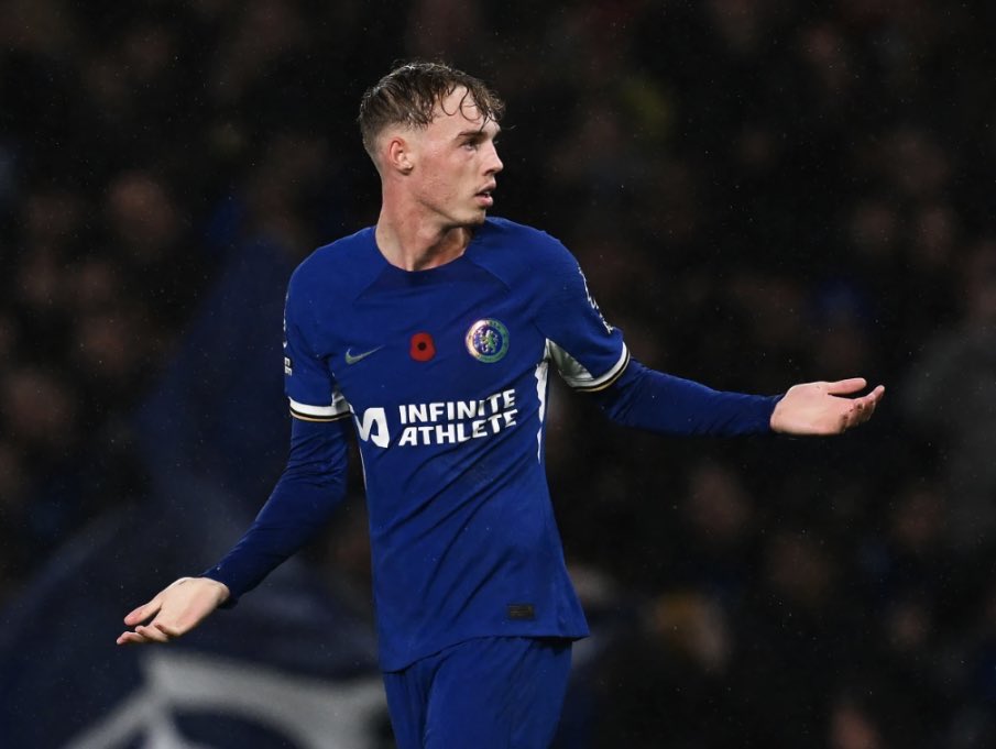 Cole Palmer now has 4 goals in 2 appearances v United.