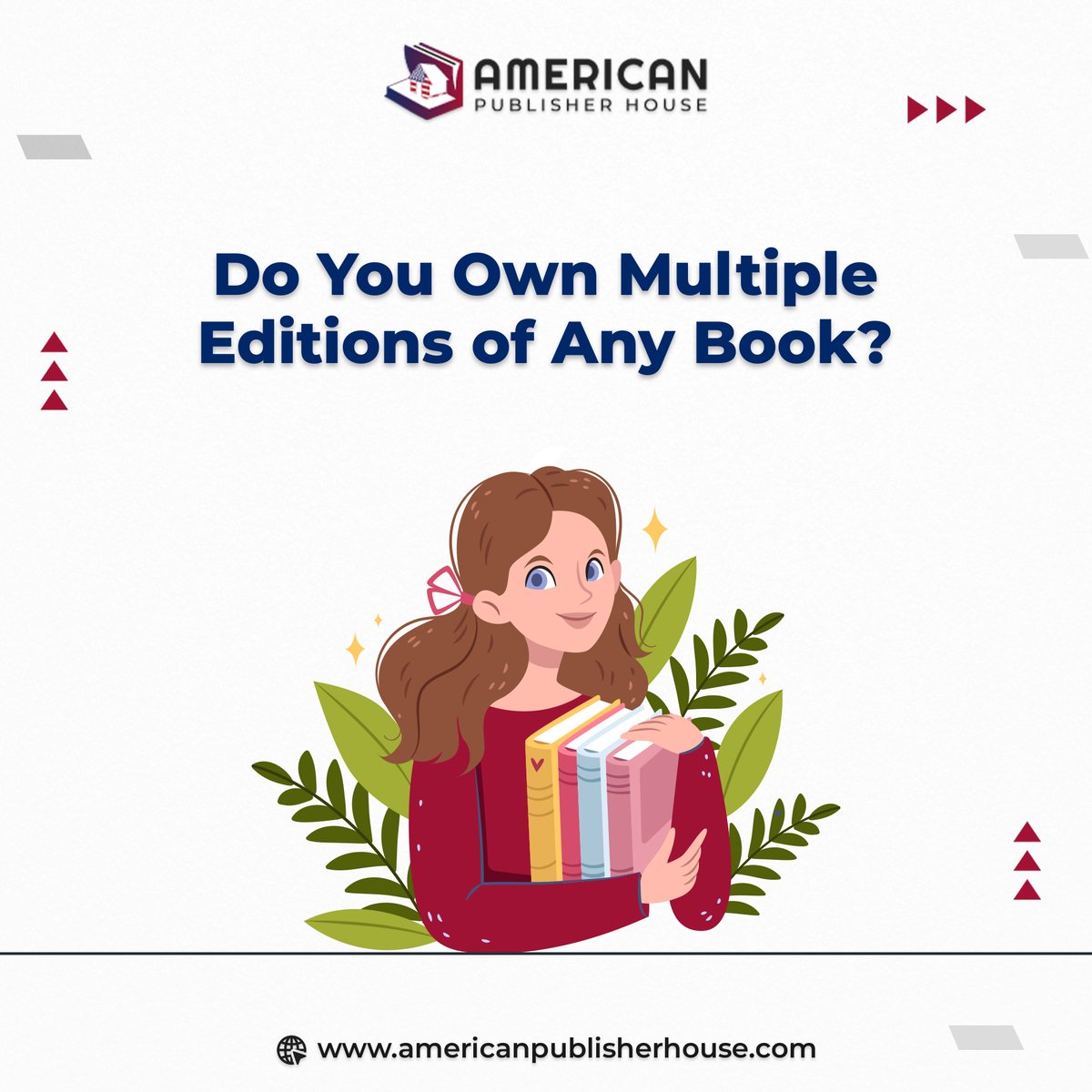 Let us know in the comments below!

#AmericanPublisherHouse #BookEditions #FavoriteBook #AuthorWebsite #BookProofreading #Audiobook #GhostWriting #Author #Success #eBookWriting #ProofReading #Editing #BookCoverDesigning #BookIllustrations #BookPublishing #AudioBook