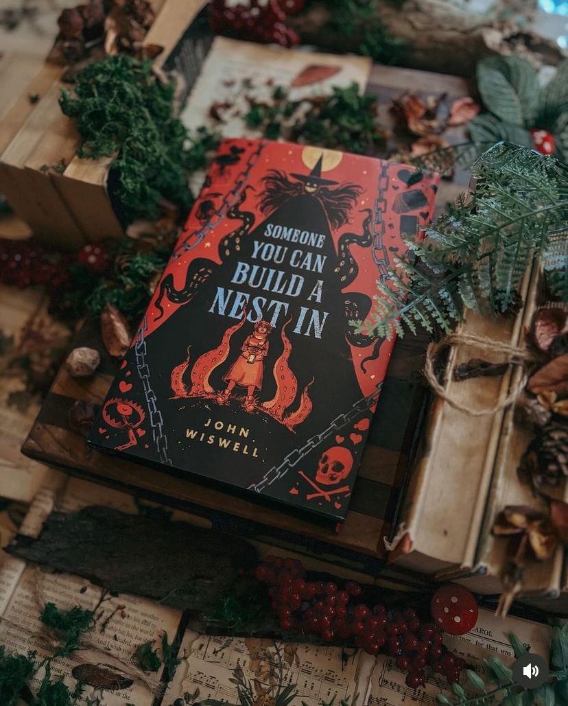 Check out this gorgeous post & review from @PaperFury for Someone You Can Build A Nest In by @Wiswell!! ❤️‍🔥✨ 'You absolutely need this 😭🫶🏻 it is the best combination of horror, cozy, & romance, and an absolute delight to devour. Come get eaten alive (with love) with Shesheshen.'