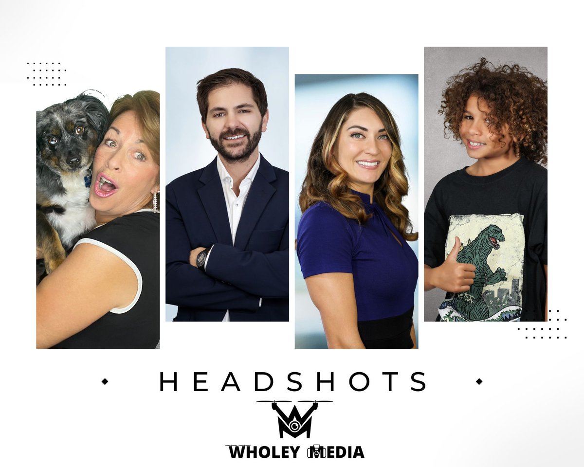 Ready to level up your business game? 🚀 Say cheese and let's spice up those headshots! At Wholey Media, we're all about bringing out the best in you with our fun and vibrant headshot sessions. Gone are the days of stuffy and serious—let's show the world the real you! Studies ...