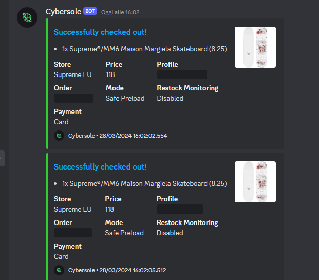 Supreme x MM6⃣, thanks to: 
| Bot  |
<a href="/Cybersole/">Cybersole</a> 
| Cooks  |
<a href="/CageVanguard/">Vanguard Cage</a>
|  Proxies  |
<a href="/Crazy_FNF/">Crazy Proxies</a> 
| Accounts / ACO |
<a href="/WaitingNikeACO/">WaitingNikeAco</a>