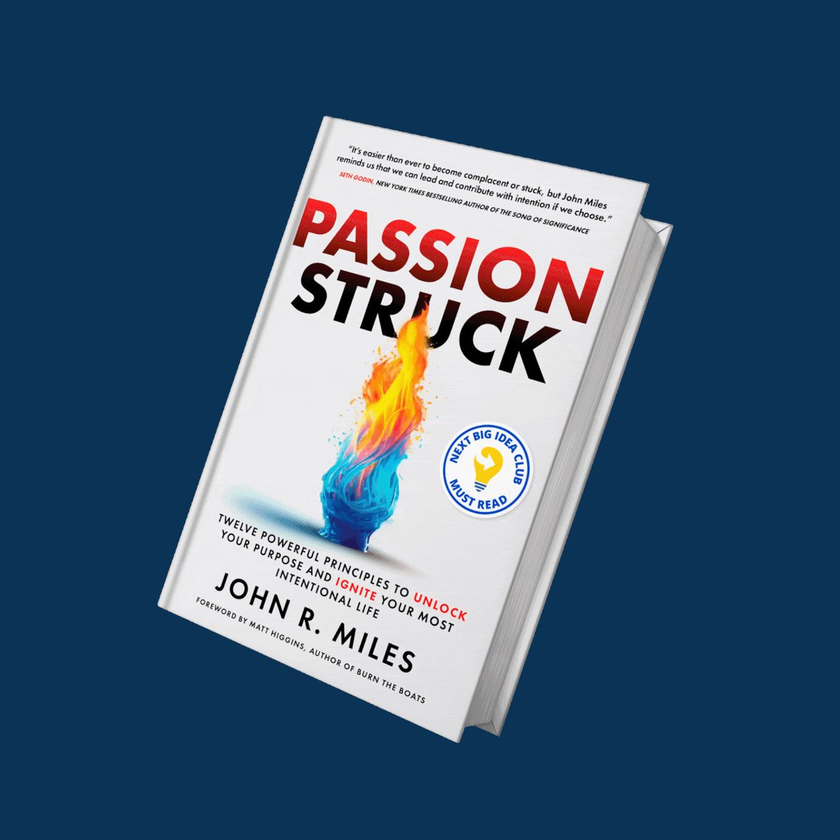 The Ciocca Center congratulates @John_RMiles on the success of his recently released book “Passion Struck: Twelve Powerful Principles to Unlock Your Purpose and Ignite Your Most Intentional Life.”  

 🏷️ #CioccaCenter #JohnRMiles #PassionStruck