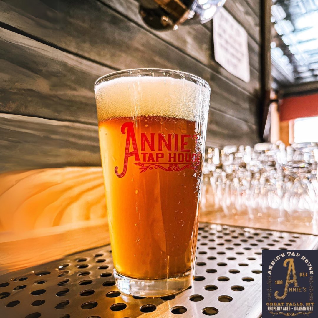 Annie’s Tap House • 112 Central Ave
Historic Downtown Great Falls, MT
#anniestaphouse #greatfallsmt #craftbeer #localbeer #brewery