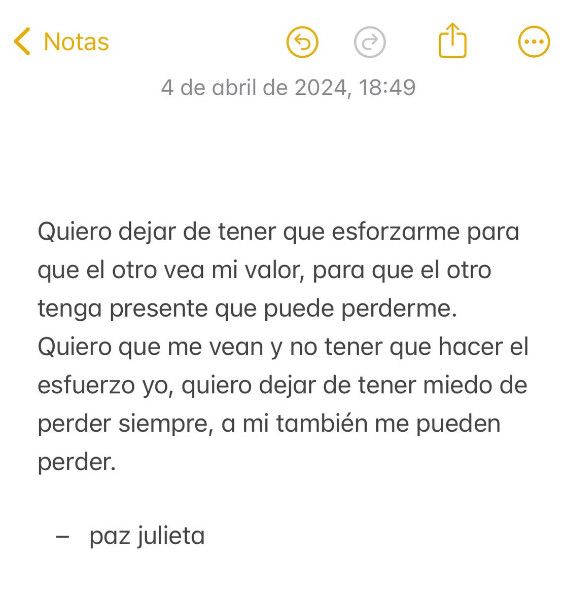 “A mí también me pueden perder”