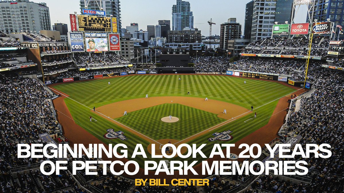 Over the next few months, we’ll be taking a look at some of the greatest moments from the first 20 years at @PetcoPark! Read more about the vision and construction that created America’s No. 1 Ballpark: atmlb.com/3Jbf7m4