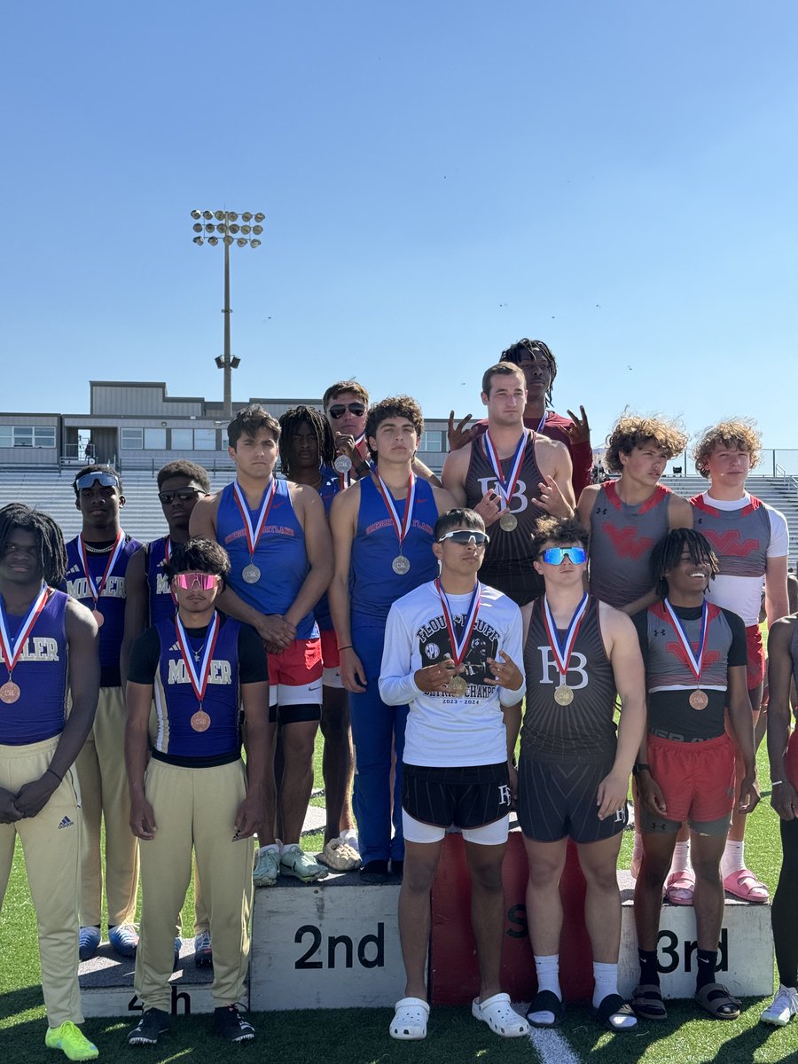 Jonathon Nance (@jonathonnance) on Twitter photo Fighting Wildcats with a 🥈 in the 4X100 Relay with a new team PR 🚀⚡️🔥 at the 29-5A District Meet, moving on the Area Meet next week.
<a href="/Coates_Brandon1/">Brandon Coates</a>
<a href="/jacoby_vance/">burnerboy_coby</a>
<a href="/Coco_Harrison05/">Colton Harrison</a>
Frank Gonzales Fighting Wildcats with a 🥈 in the 4X100 Relay with a new team PR 🚀⚡️🔥 at the 29-5A District Meet, moving on the Area Meet next week.
<a href="/Coates_Brandon1/">Brandon Coates</a>
<a href="/jacoby_vance/">burnerboy_coby</a>
<a href="/Coco_Harrison05/">Colton Harrison</a>
Frank Gonzales