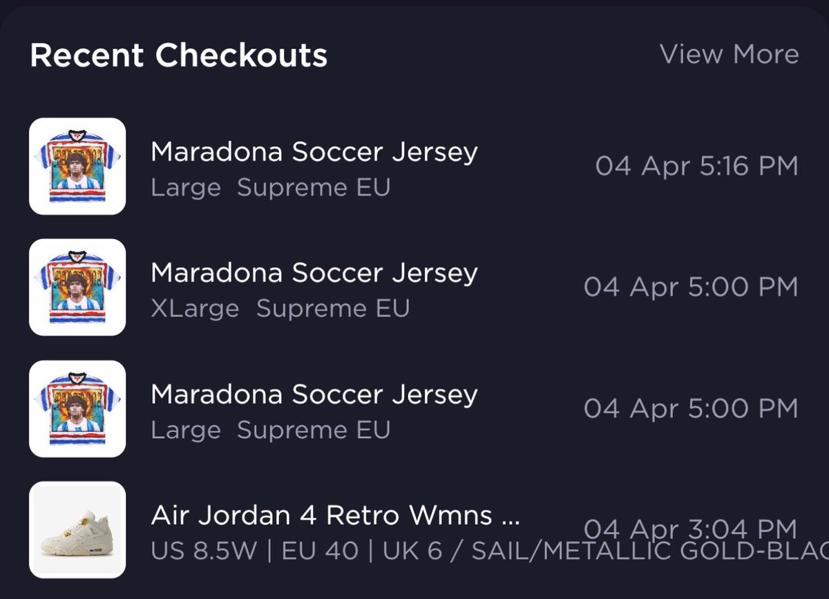 🩵Naples Idol x5 (2 unlogged) + some stuff, thanks to:  
| Bot |
<a href="/Cybersole/">Cybersole</a>
| Cooks |
<a href="/CageVanguard/">Vanguard Cage</a>
| Proxies |
<a href="/Crazy_FNF/">Crazy Proxies</a>
| Accounts / ACO |
<a href="/WaitingNikeACO/">WaitingNikeAco</a>