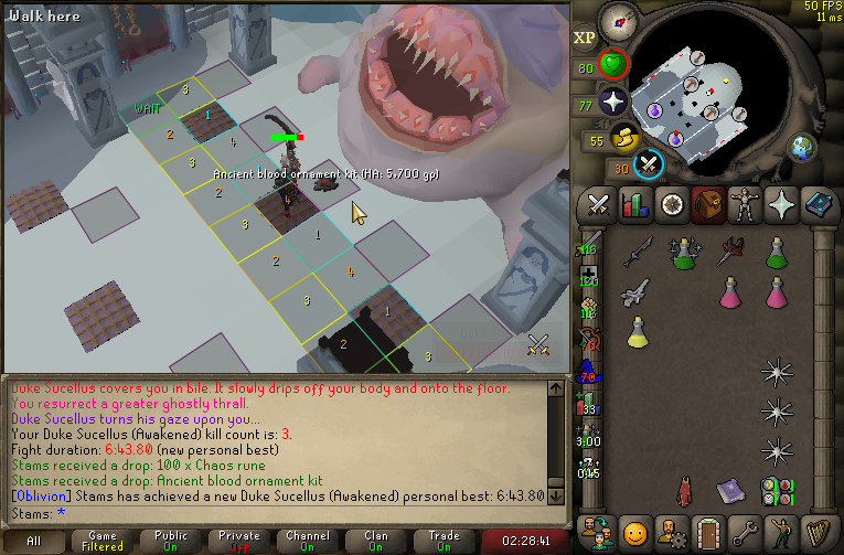 StamsRS's tweet photo. pretty poggers day of runey!! 2x double death on the blorva. 
3 Whisp
8 Duke
6 Vard
22 Levi https://t.co/mexDuU2cuM