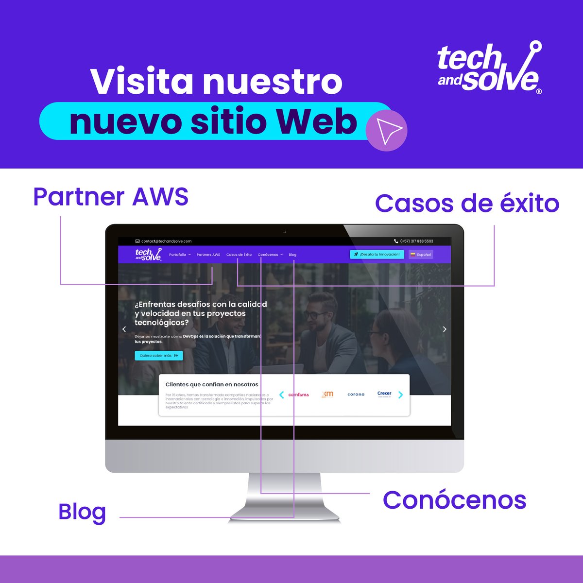 techandsolve's tweet image. Descubre #NuevoSitioWeb🚀Tech and Solve 2.0 y lleva tu experiencia digital al siguiente nivel. ¡Hacemos que las cosas pasen en tus proyectos de Transformación Digital despeguen! ✨
¿Aún no lo has visto?
techandsolve.com
#Colombia🇨🇴 #Mexico🇲🇽
