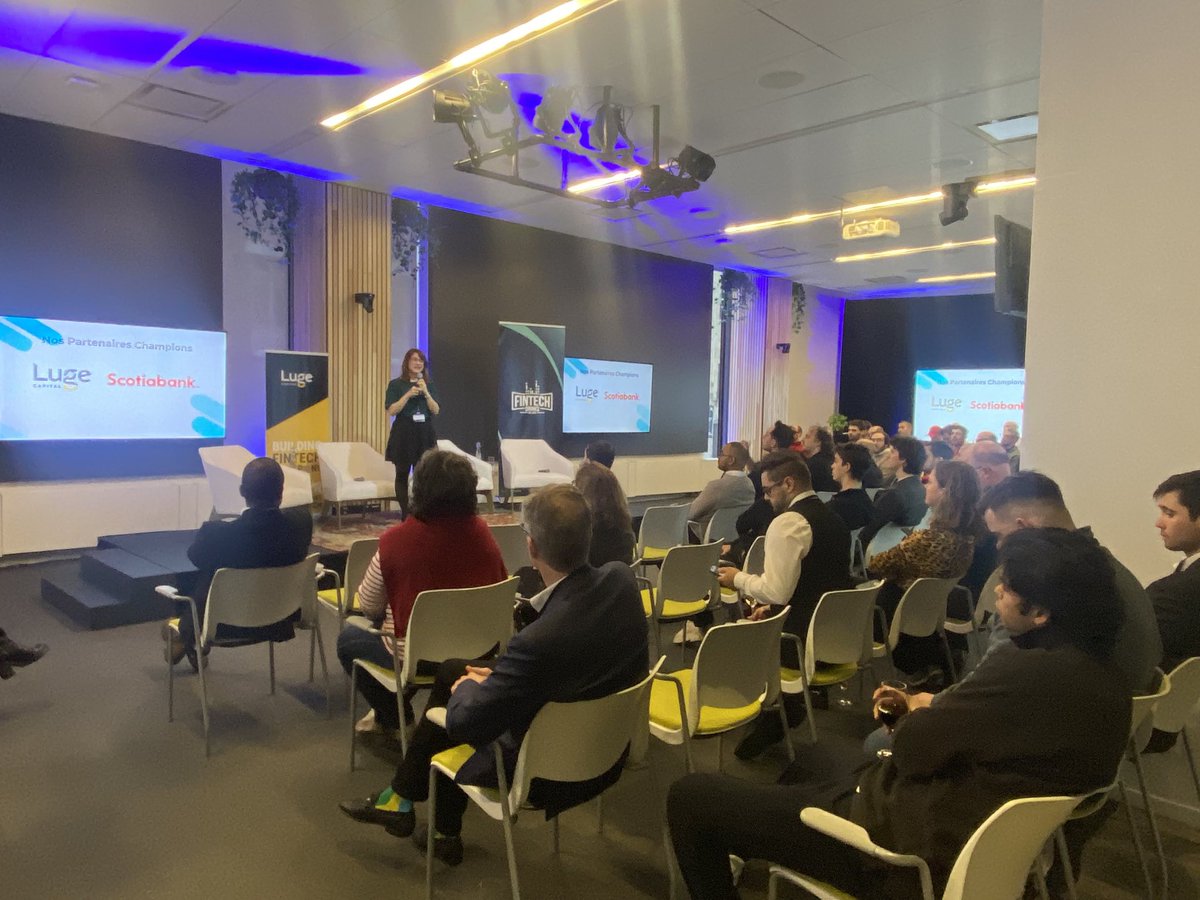 Our AI Fintech Drinks edition is underway!