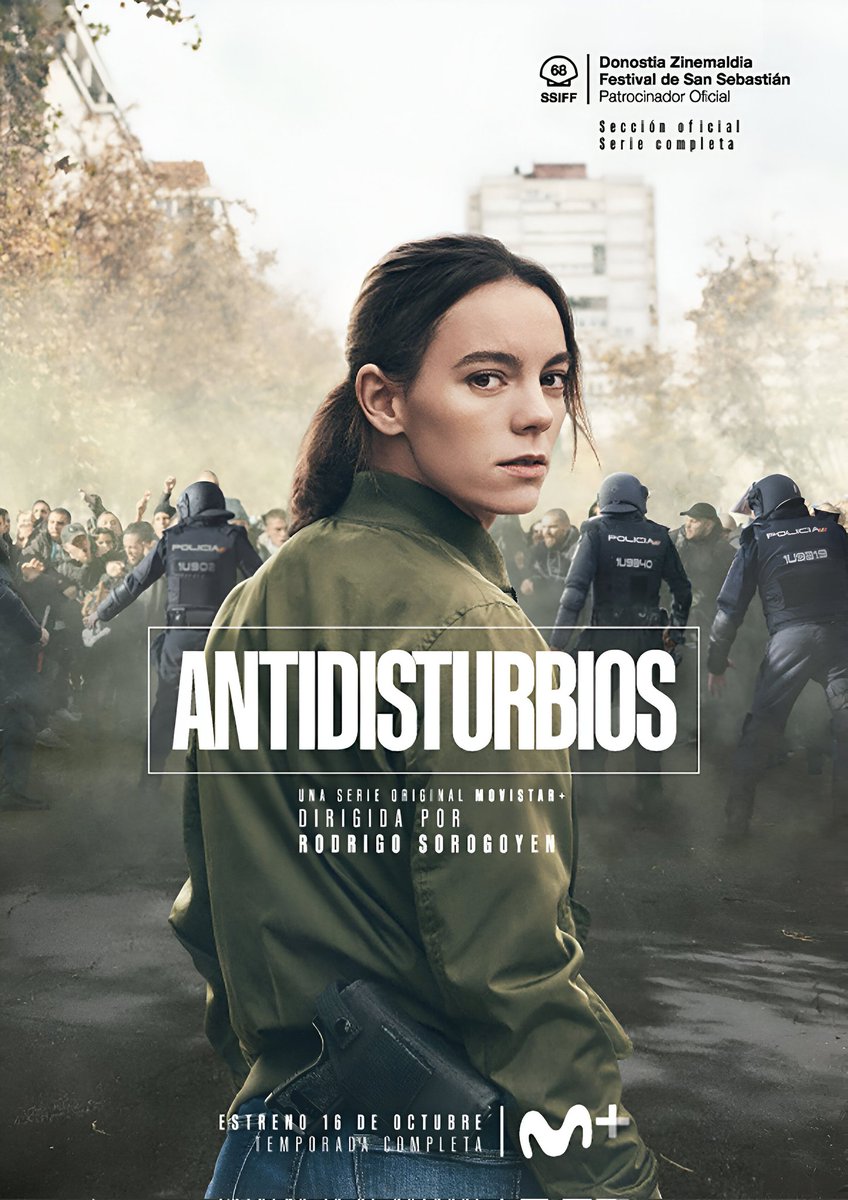 Las mejores #series de la historia de la #televisiónespañola:

#Antidisturbios (#IsabelPeña y #RodrigoSorogoyen, 2020)
