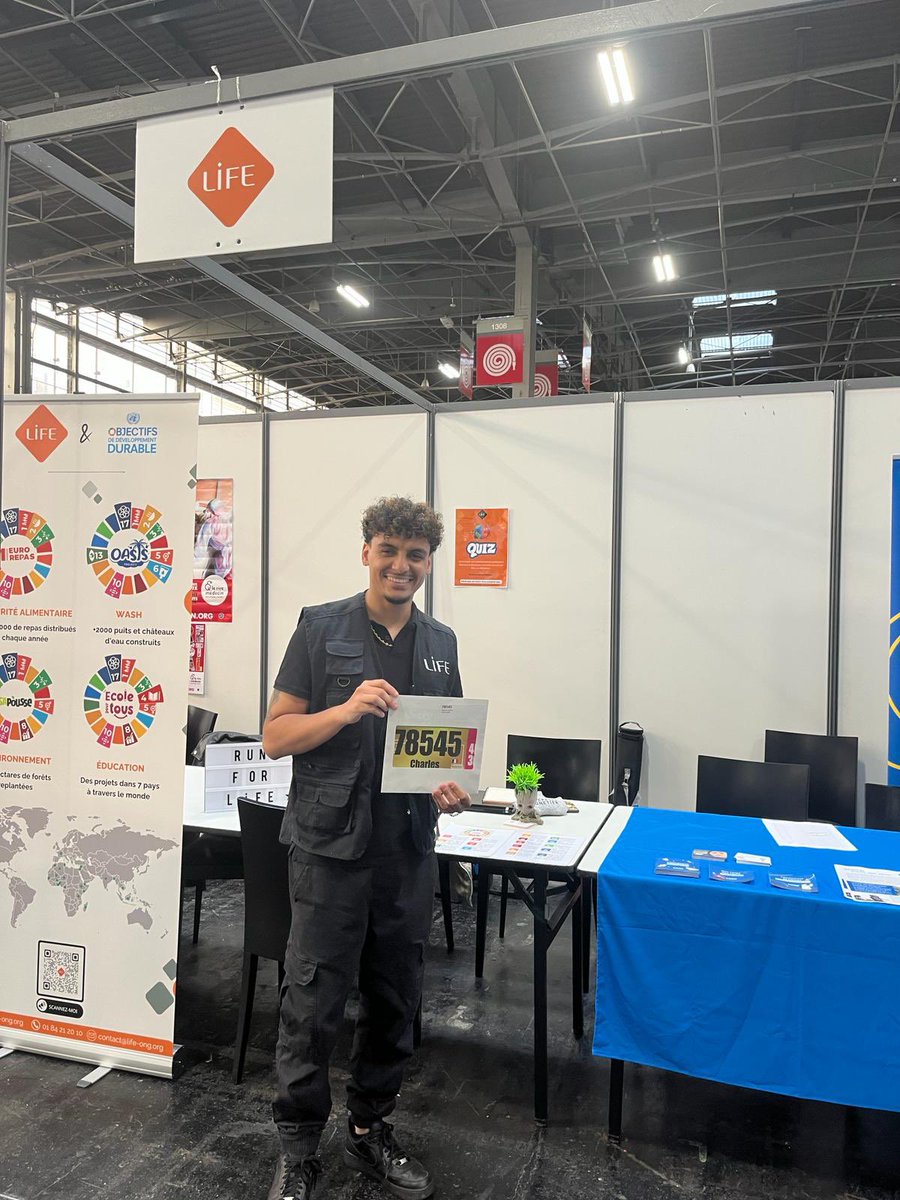 Nous sommes présents au salon <a href="/run__experience/">Run Experience</a> aujourd’hui, vendredi, et samedi 🗓️
En vue du marathon de Paris qui se déroulera dimanche et auquel Charles participera pour représenter Life ! 💪