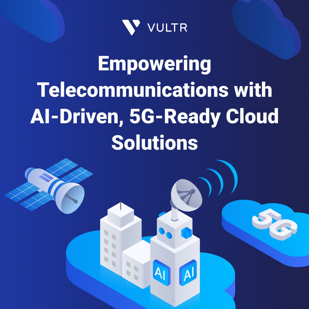 Ready to embrace the future of #telecom? 💻☎️ Explore how Vultr is reshaping the industry landscape with scalable, secure, and innovative cloud solutions tailored for telecom service providers. Read the solution brief now: vultr.com/marketing-sale…