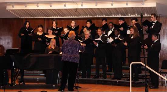 Mark your calendars for the #MontgomeryCollege Chamber Singers & Chorus performance coming to @MCCulturalArts at the MC Takoma Park/Silver Spring Campus on Thurs., April 18, at 7:30 p.m. Molly Donnelly will be conducting. Information is available at montgomerycollege.edu/artsinstitute