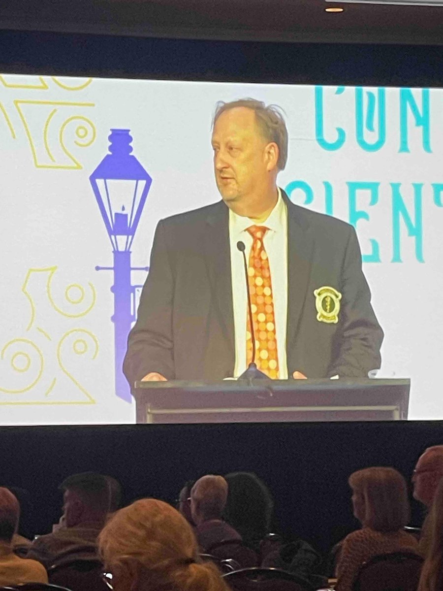 Campbell University School of Osteopathic Medicine Dean Brian Kessler, DO, gives his opening session address as the new President of the American College of Osteopathic Family Physicianns.  #FMRevolution. Another great North Carolina leader.
