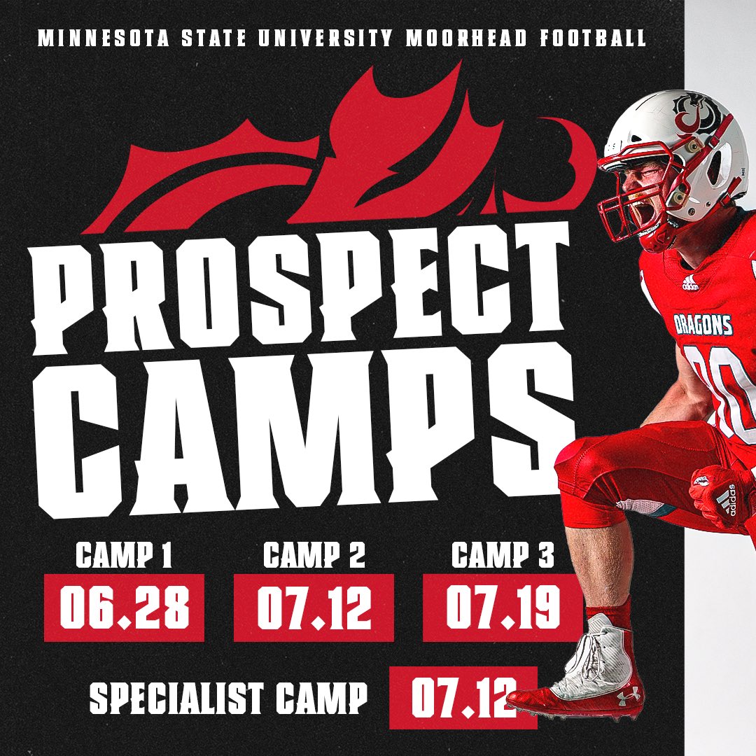 Get coached by our staff and compete at our Prospect Camp this summer! #Workhard #PlayFast #StayTogether Register: linktr.ee/msumfb