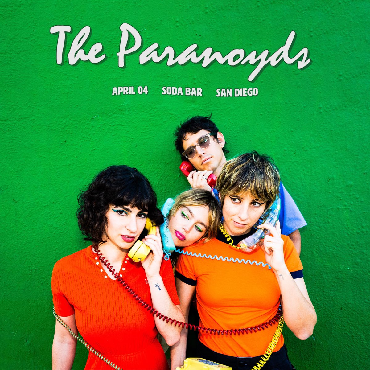 TONIGHT! The Paranoyds (@theparanoyds911) w/ Croaker, DJ @ChrisCoteshow • Doors 7:30 $20 • 🎟: link.dice.fm/theparanoyds20…