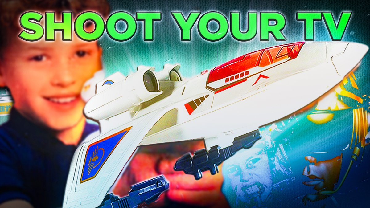 This is the unbelievable story of an amazing and forgotten 80s kids show that featured interactive toys you shoot at the TV. You need to know about Captain Power.

[new video] --&gt; youtu.be/ZWVru0DdEpU