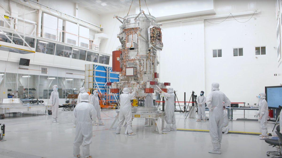 We're going live from the @EuropaClipper clean room next week to show you the spacecraft before it leaves JPL and heads to @NASAKennedy to prep for launch this October. What would you like to see inside the clean room, or what should discuss?