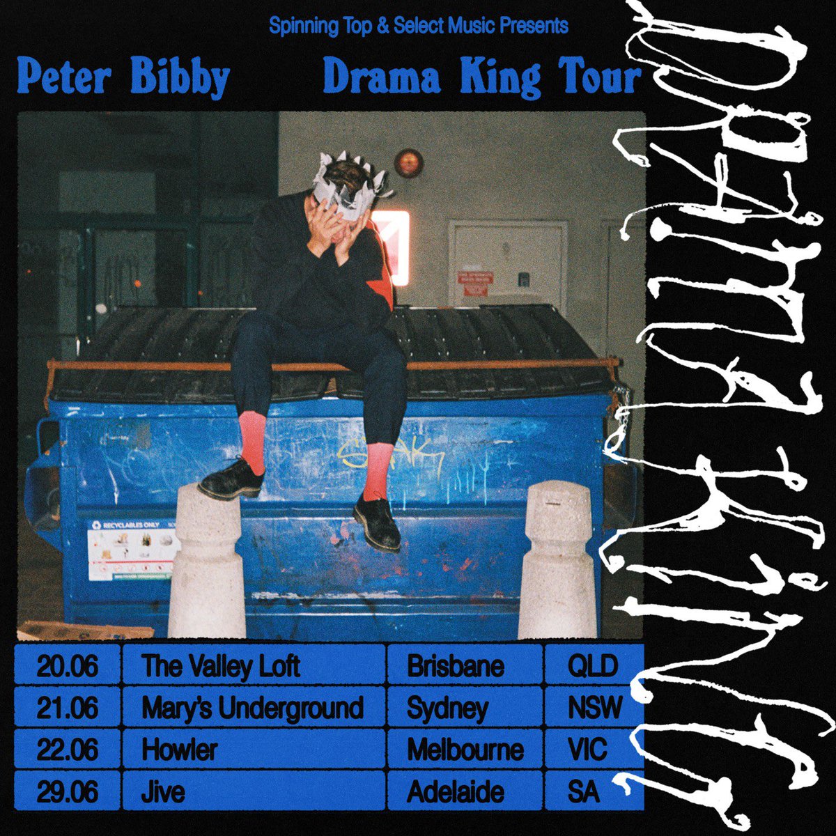 Peter Bibby’s unrivaled live performance will be touching down in major cities in Australia this July, with a May residency beforehand at our local haunt, The Fremantle Buffalo Club. 🏡 Grab your tickets and grab a friend 🫂 see you next month! linktr.ee/peterbibby