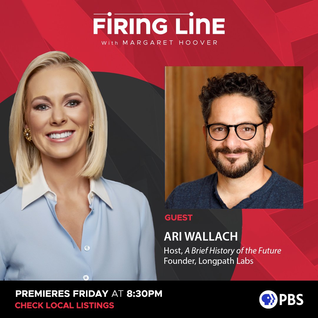 “We are finding people who are building better tomorrows.” Futurist @AriW talks to @MargaretHoover about confronting the challenges ahead for humanity and the mission of his new #PBS series, 'A Brief History of the Future.' FRIDAY @PBS Local listings: to.pbs.org/39hI6Tf