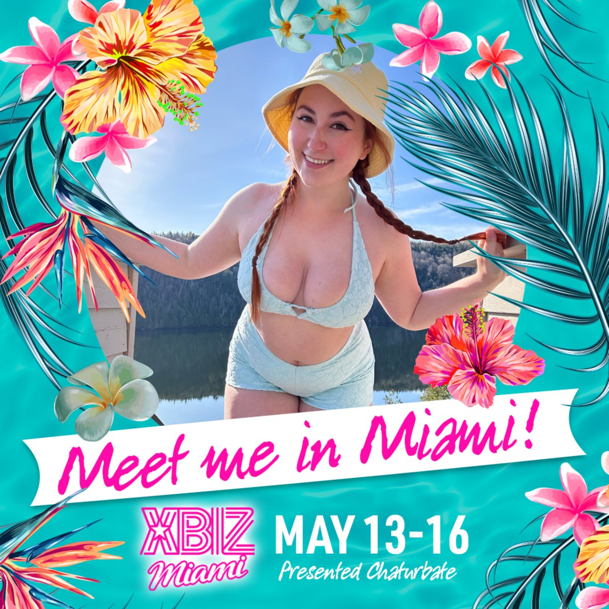 Who else is going to @XBIZ 😎🙌🏻 So excited I bought too many bikinis!!