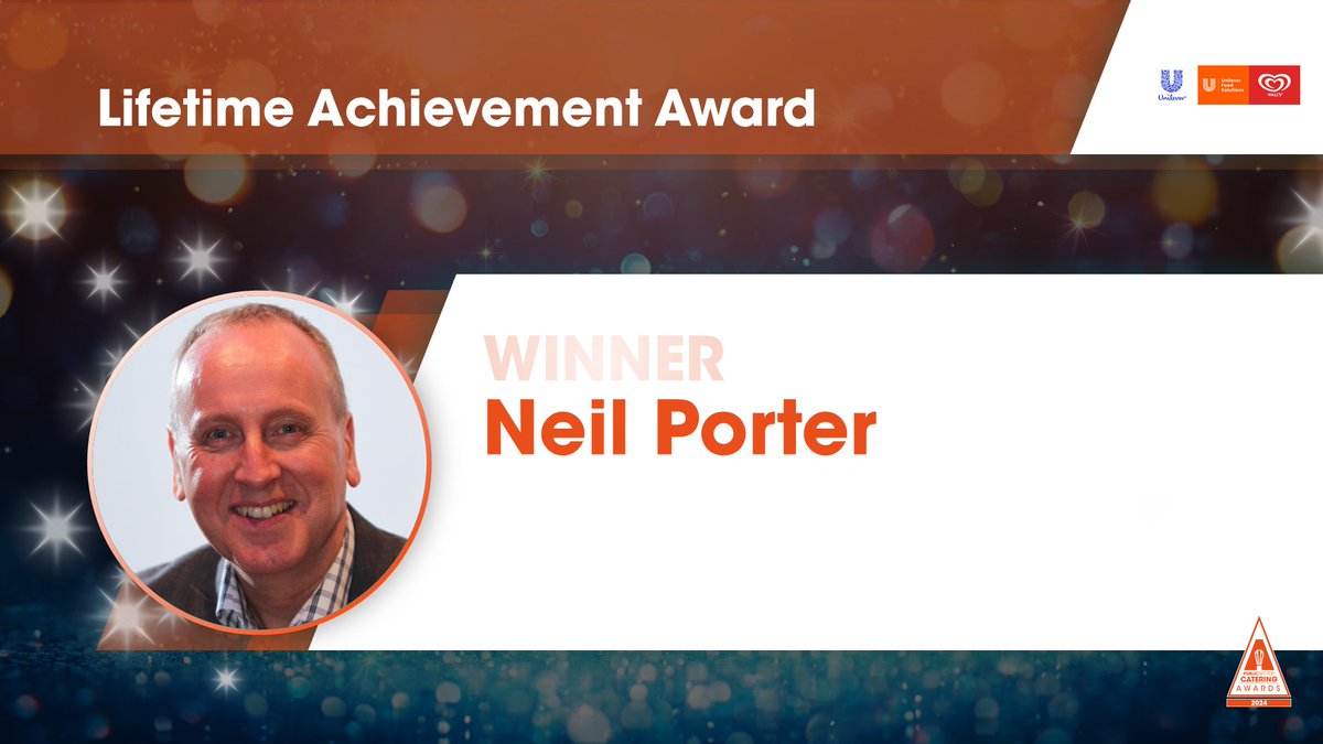 As is tradition, we close this year’s Public Sector Catering Awards with the Lifetime Achievement Award sponsored by Unilever Food Solutions, we are excited to share that this goes to Neil Porter for his outstanding and dedicated contribution to the industry.

#PSCAwards