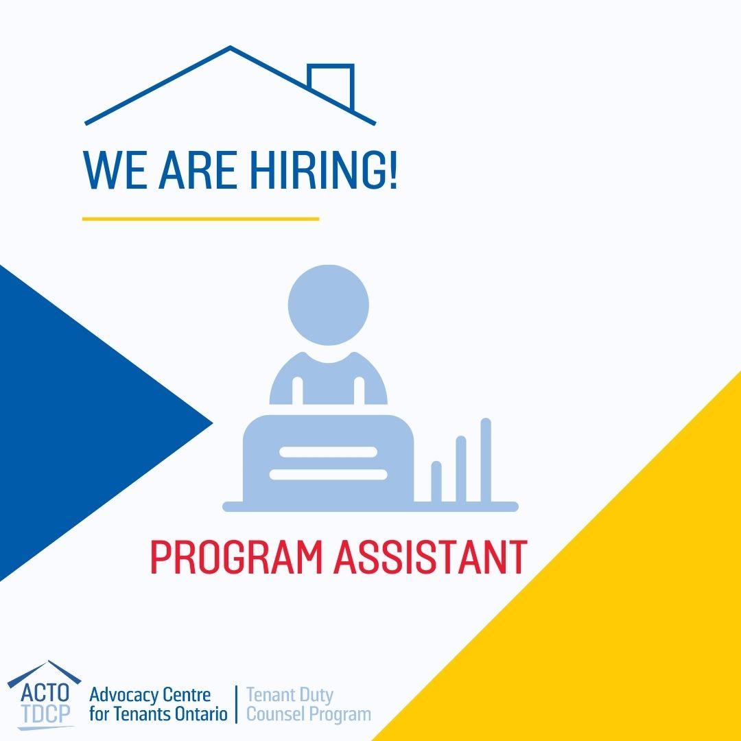 💼 We are #hiring! Program Assistant – Application Deadline Friday, April 19, 2024 🔗Check out our careers page to learn more: acto.ca/career-opportu…